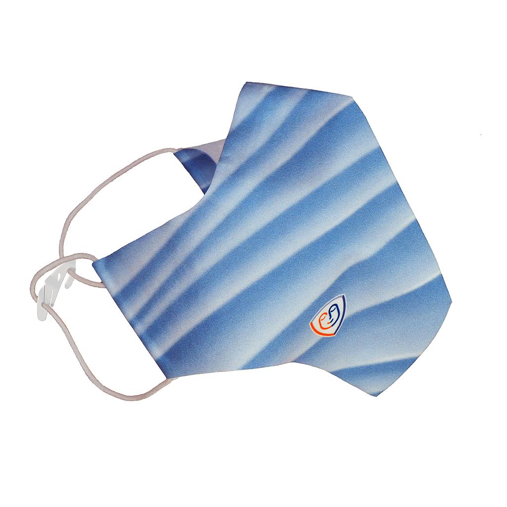 Facembrace Protective Mask       only blue waves color in stock